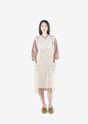 42. Canvas work dress
