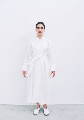 Gaberdine Mythic dress coat