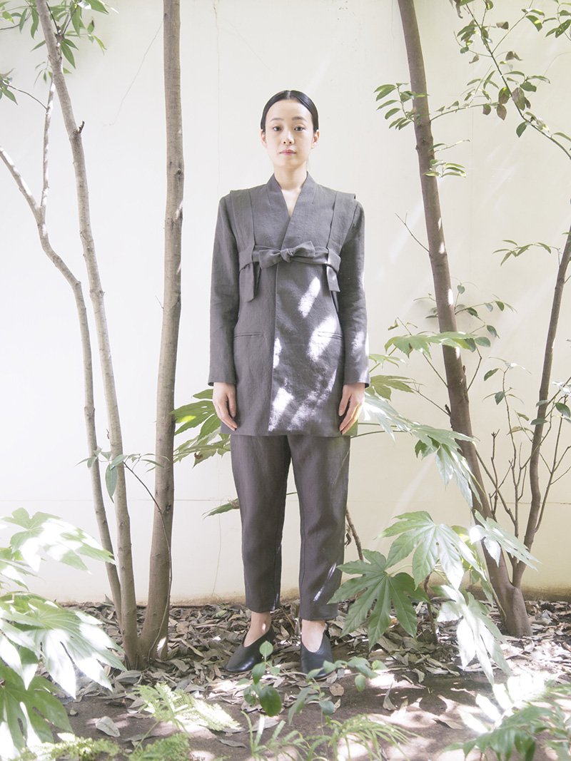 13 Yama-Nokoromo Linen suits, Linen-TasukiMade for Belgium linen.