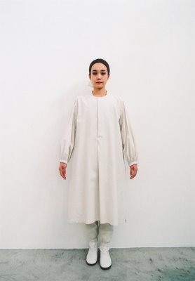 Organic cotton ancient white colored meditation robe shirt and pants