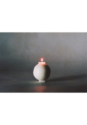 rinn to hitsuji “Gabriel” 2019 Harbal candle - Rosemary, Ginger 110×90×90 The Light of Archangel Gabriel is creativity, A candle is symbol of flower decorations.