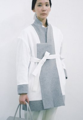Reversible Flannel wool jacket