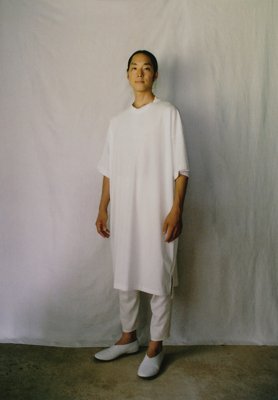 Organic cotton white colored big t-shirt