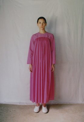 Organic cotton plum colored Dress of Light