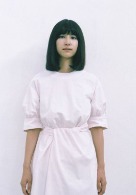Beautiful organic cotton light rose colored wrapped dress