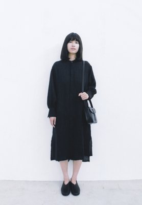 Beautiful belgium linen european shirt dress