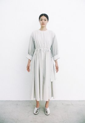 Cotton linen noragi farmer dress