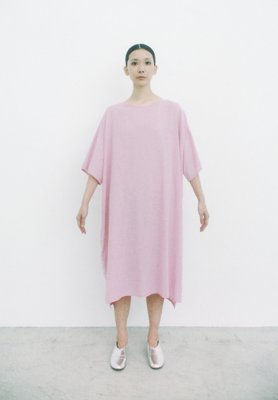 Hemp cotton lotus colored oversized t-shirt