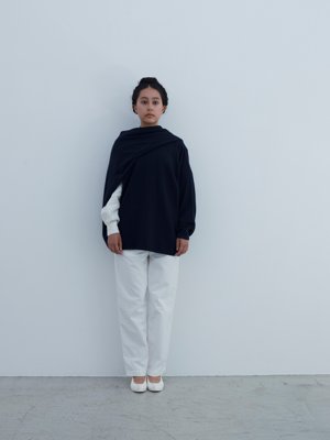 Cashmere sweter, Silk twill classic shirt, Cotton linen classic broadcloth work pants, Deerskin folk shoes