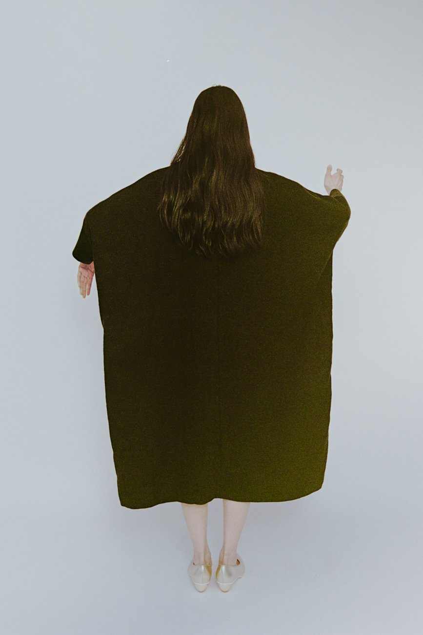 Larger silhouette design makes beautiful drapes.